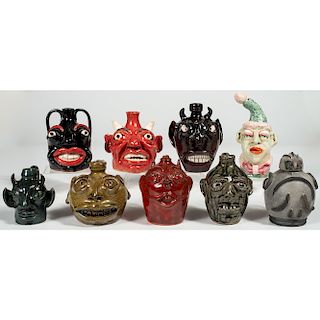 Face Jugs by Various Makers