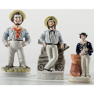 Staffordshire Sailor Figures 