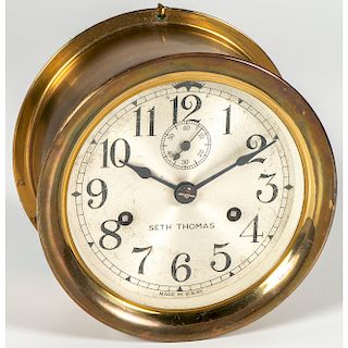 Seth Thomas Ship's Clock
