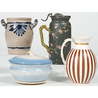 Continental and American Stoneware