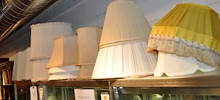 Fourteen  Assorted Lamp Shades
