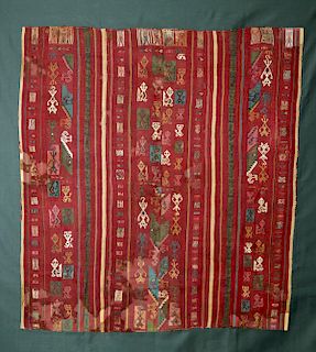 Large and Colorful Inca Textile Tunic