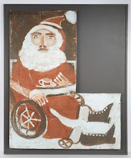 Jimmy Lee Sudduth (1910-2007) "Santa"