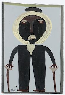 Mose Tolliver (1925-2006) Painting