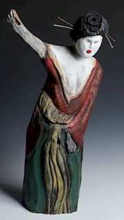 G.F. White (American, 20th c.) Geisha