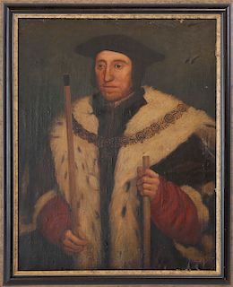 18th Century Scottish Portrait of a Gentleman Billiard Player