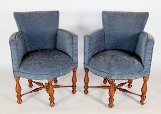 Pair of "Southwood" 5-Leg Chairs