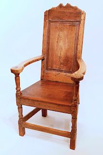 18th Century English Wainscot Chair