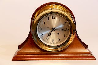 Chelsea Brass Ship's Bell Clock
