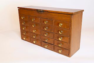 Green Bros. Watchmaker and Jeweler's General Supply Cabinet