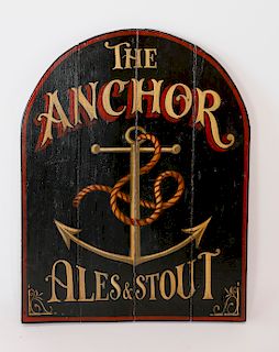Antique Style Wooden Trade Sign