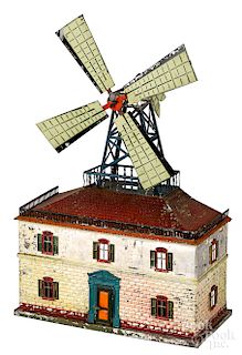 Bing windmill building steam toy accessory