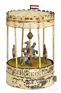 Carousel steam toy accessory