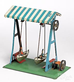 Wilhelm Krauss swing seats steam toy accessory