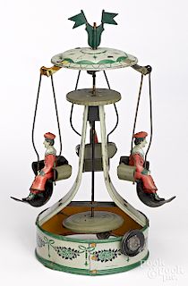 Wilhelm Krauss flying carousel steam toy accessory