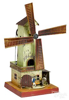 Windmill steam toy accessory