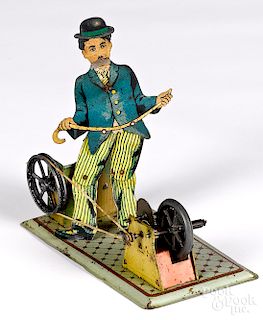 Charlie Chaplin dancer steam toy accessory