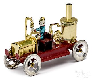 Meier tin lithograph fire pumper penny toy