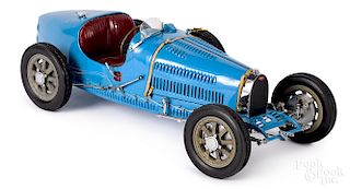 Bugatti hand-built race car model