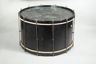 Interesting Drum Form Low Table