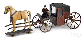 Horse drawn carriage model