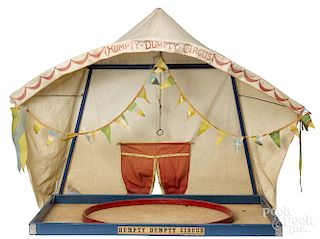 Great Schoenhut circus tent with base