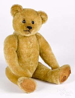 Early American mohair teddy bear