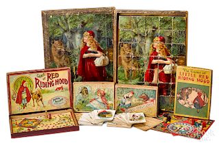 Little Red Riding Hood games and puzzles