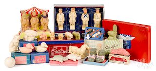 Collection of figural soaps