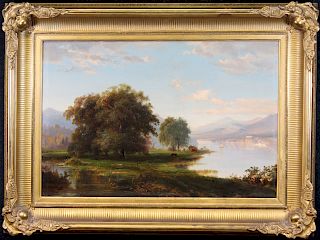 Attr Johann Carmiencke (1810 - 1867) Hudson River