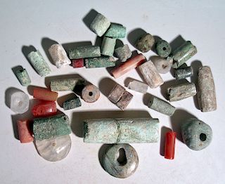 Group of Assorted Tairona Beads - Colombia