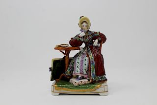 Antique Royal Vienna Porcelain Figure