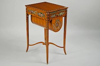 Maitland-Smith Reproduction Sewing Table