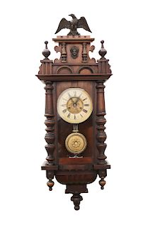 German Wood Wall Clock