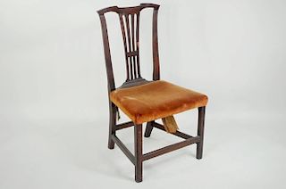 American Chippendale Mahogany Side Chair