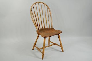 Windsor Bow Back Side Chair w/Shaped Seat