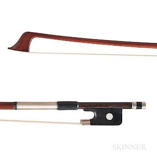 French Nickel-mounted Violoncello Bow