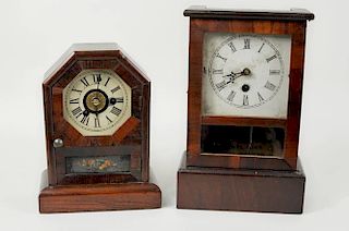 Ogee Shelf Clock & Seth Thomas Cottage Clock