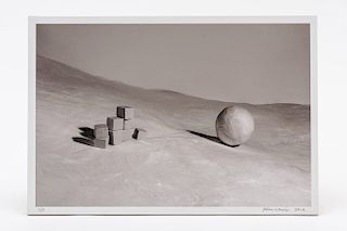 ALLAN WEXLER, Sisyphus Project with Cubes (#2 of 5), Print