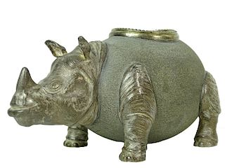 Faberge, Workmaster Julius Rappoport Rhinoceros