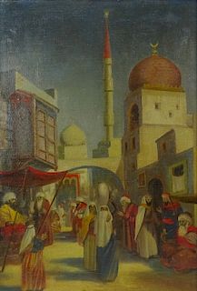 European, Artist Unknwon, Orientalist Painting