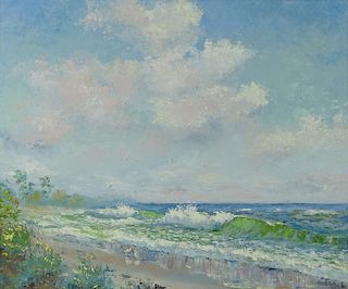 Therese Knowles (1918-2008) "seascape"