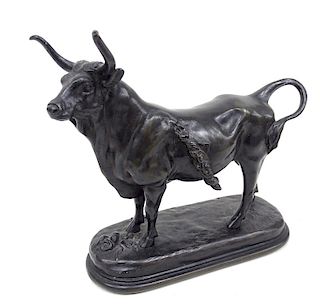 Barye, Antoine-Louis [French, 1795-1975] Bull