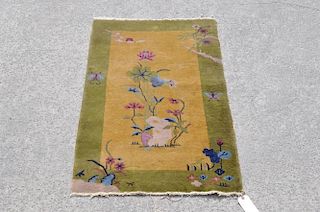 Chinese Floral Mat