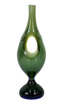 IKebana Hand Blown Art Glass Vase