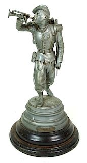 Artist Unknown, Possibly Charles Anfrie, Spelter