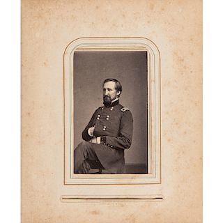 Civil War CDV Album of Union Generals, Most by Brady/Anthony