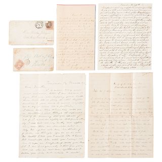 Civil War Correspondence Between Arkansas and Iowa Soldiers and a Female Friend from Home