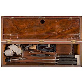 Late Nineteenth Century Medical Kit Containing H.G. Kern and Tafel Bros Instruments