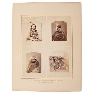 W.H. Jackson Photographs of Pawnee Braves